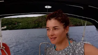 Boat life female solo traveler. A surprise