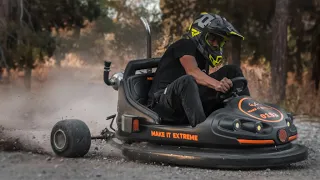 Watch What Happens When You Add an Engine to a Bumper Car!