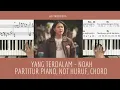 Download Lagu Yang Terdalam - NOAH | Piano Cover | Not Huruf | Chord | Lirik | Partitur Piano | Tutorial