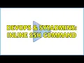 DevOps SysAdmins Inline SSH command 3 Solutions