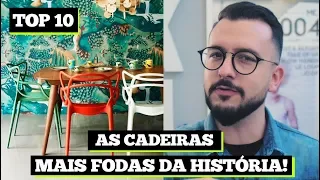 TOP 10 CADEIRAS para sua CASA | as melhores da história do design parte 2 | Paulo Biacchi