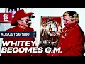 Whitey Becomes GM Days That Changes Cardinals History St Louis Cardinals