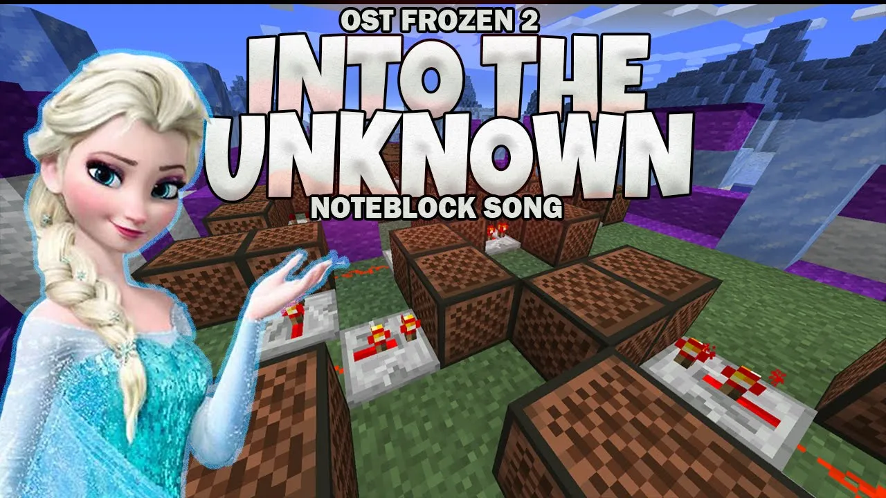 FROZEN 2 Into The Unknown  Noteblock Song