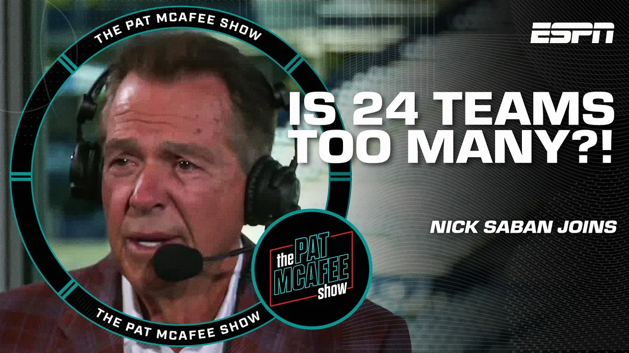 Nick Saban weighs in on 24-TEAM CFP EXPANSION 👀 CFB Week 7 previews & MORE | The Pat McAfee Show