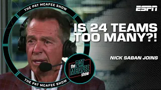 Nick Saban weighs in on 24-TEAM CFP EXPANSION 👀 CFB Week 7 previews & MORE | The Pat McAfee Show
