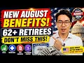 ALL RETIREES 62 GET NEW BENEFITS AUGUST 2026 COLA Medicare Tax Changes Fix Wrong Checks
