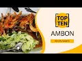 Download Lagu Top 10 Best Restaurants to Visit in Ambon | Indonesia - English