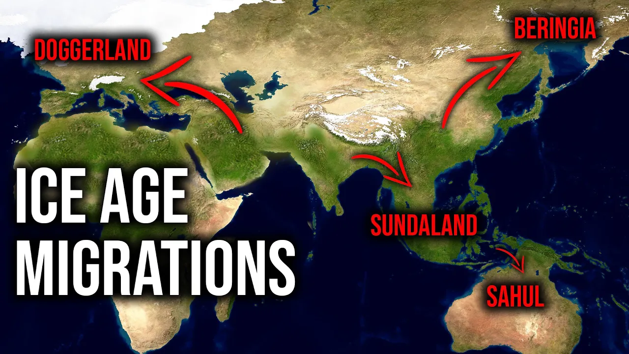 2 Million Years of Ice Age Migrations | The Lost "Flooded" Lands