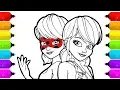 Miraculous Ladybug Marinette Coloring Pages