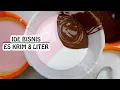 RESEP LENGKAP ES KRIM 3 RASA NETTO 8 LITER IDE BISNIS MANTAP !!