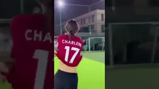 Hot Female Football Player Must Watch Shorts Viral Sexy Cute Sports Viralshorts Viralvideos 