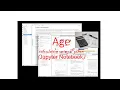 Age calculation using Python in Jupyter Notebook