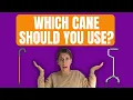 Which cane is BEST for you Single point or quad cane