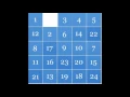 sliding puzzle so fast - 5x5