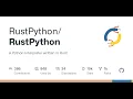 GitHub - A Python Interpreter written in Rust