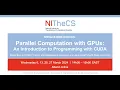 2024-03 NITheCS Mini-school Parallel Computation with GPUs An Introduction to Programming L4