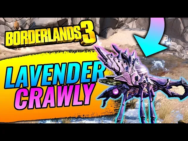 Borderlands 3 LAVENDER CRAWLY LEGENDARY MONSTER: Legendary Hunt Guide/Walkthrough (Crew Challenges)