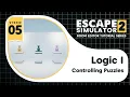ES2 Room Editor - Logic I Controlling Puzzles