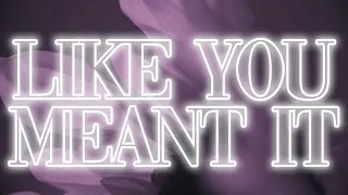 Gore - Like You Meant It Visualizer
