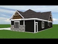 Contemporary Craftsman Ranch Home