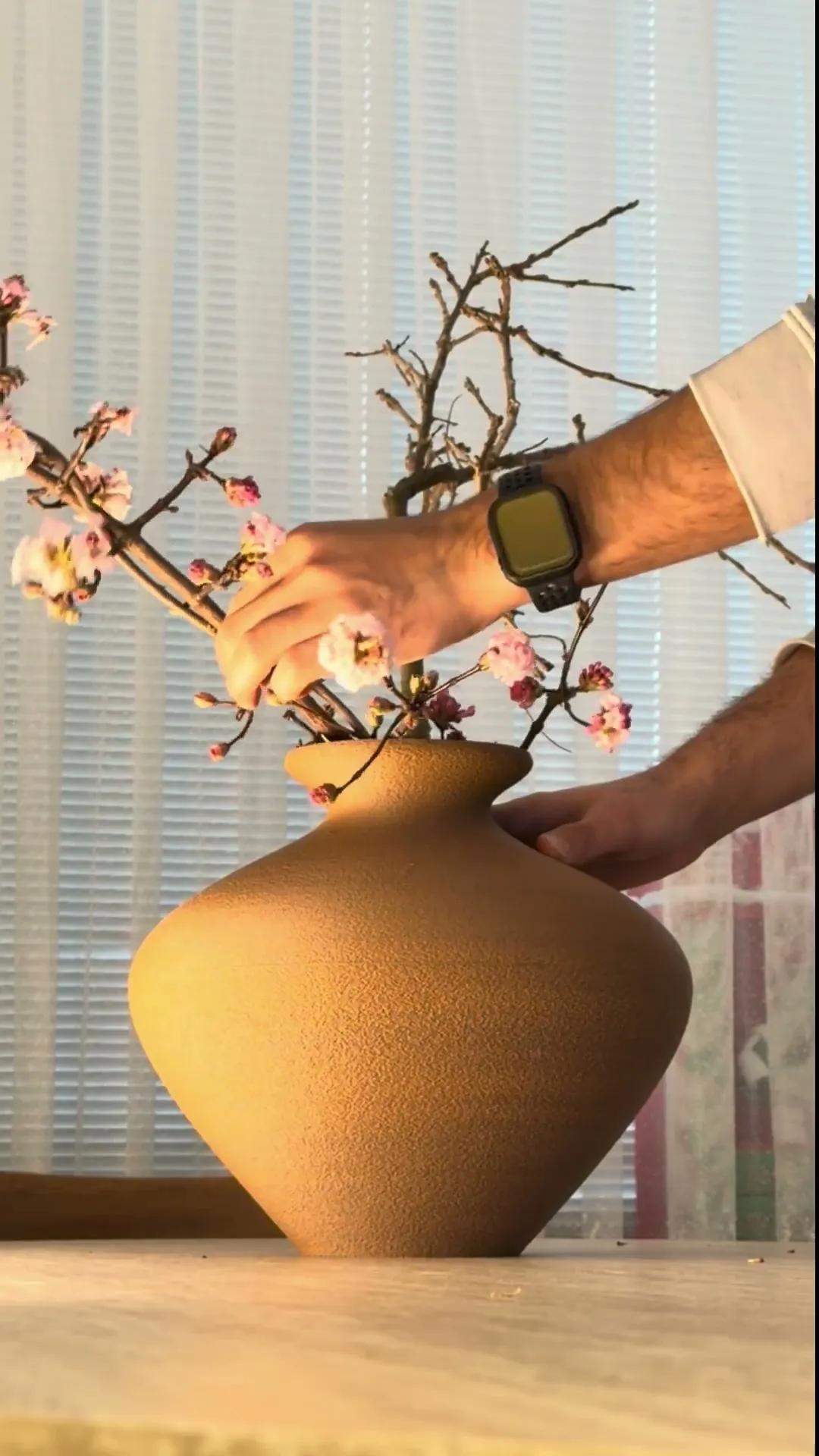 Japandi-style vase