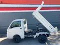 Operate Electric Heavy Duty Dump Bed on a Japanese Daihatsu Hijet S510P Mini Truck