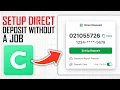 How To Set Up Direct Deposit On Chime Without a Job Full Guide
