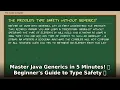 Master Java Generics in 5 Mins Beginner s Guide to Type Safety Java Programming Tutorial