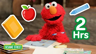 Back to School with Elmo! 🎒 📓 🍎 | 2 Hours | Sesame Street