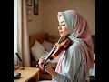 Download Lagu Wanita Berhijab Ini Main Biola di kamar...dan sangat menghayatinya #shortmusik #short #viral