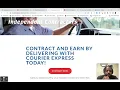 Get Paid Weekly with this Independent contractor courier and freight company