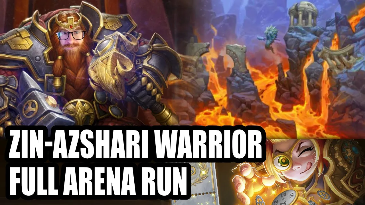 Fires of Zin'Ashari Warrior Full Arena Run | Taverns of Time! | Hearthstone