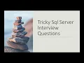 Tricky Sql Server Interview Questions and Answers