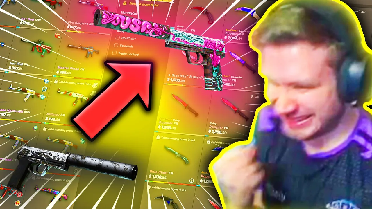 WYMIENIAM SWOJE SKINY NA KOSĘ DLA WIDZÓW!