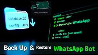 Effortlessly Download and Upload database db and config env Files for Your WhatsApp Bot