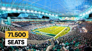 Inside the Jacksonville Jaguars 1 4 Billion Stadium