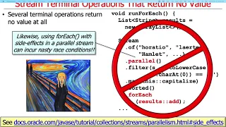 The Java Streams forEach and forEachOrdered Terminal Operations