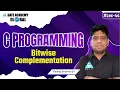 Bitwise Complementation C Programming English By Pankaj Sharma Sir