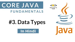 Data Types Core Java In Hindi