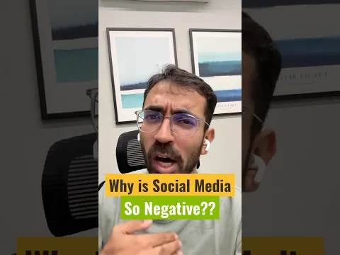 Why is Social Media so Negative?