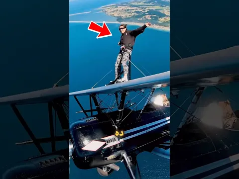 كان بيصوّر أخطر لقطة في حياته… لكنها كانت الأخيرة! 😨✈️
