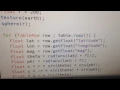 3D Eart uake data visualization Coding Challenge 3