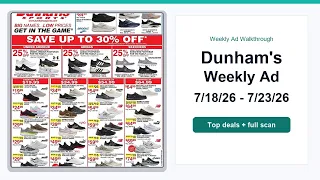 Dunham s Weekly Ad 26 - 26 Top 10 Deals