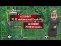 Metro Detroit traffic Snow ice causing slick roads for morning commute
