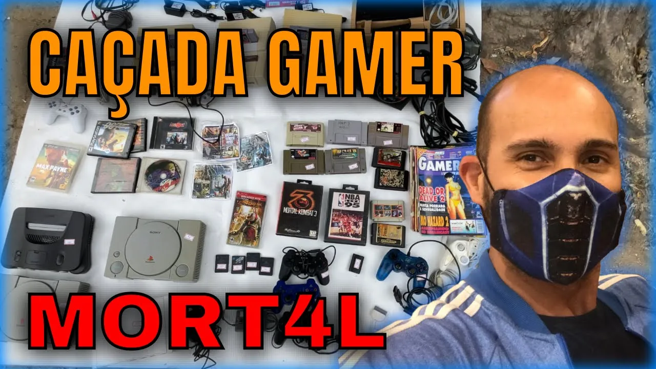 Caçada gamer: feira do rolo Campo Grande RJ