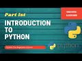 Introduction to Python Python For Beginners Web3 With Blockchain