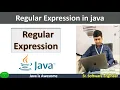 Regular expression in java