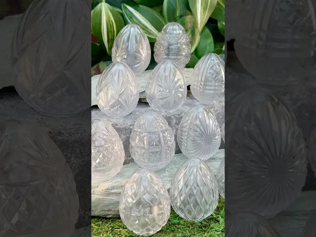 Cut Crystal Eggs - Set 1 video thumbnail