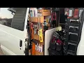 tool setup Astro van