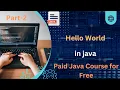 Java full course for beginners Part - 2 Your First Program